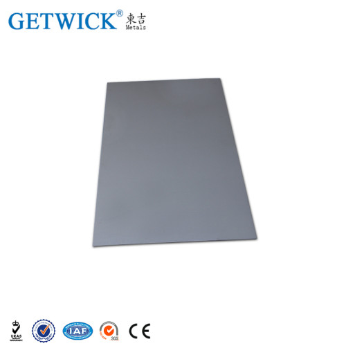 Hot Sale Pure Tungsten Plate  for Sapphire Crystal Furnace
