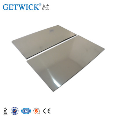 GETWICK 0.3mm ASTM B386 Mola Tzm and 99.95% Pure Molybdenum Plate Strip Sheet