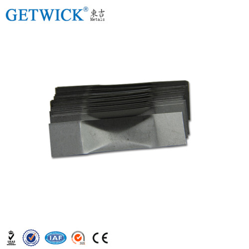 99.95%min. Tungsten Boat with High Temperature for Evaporation