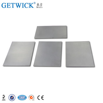 Pure W1 Tungsten Sheet Metal Price per kg from GETWICK