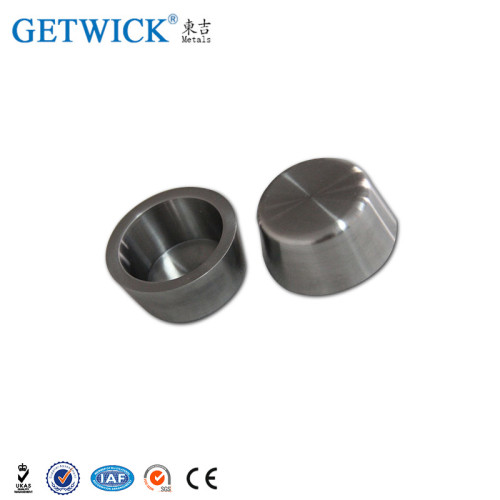 High purity Tungsten crucible cup melting pot