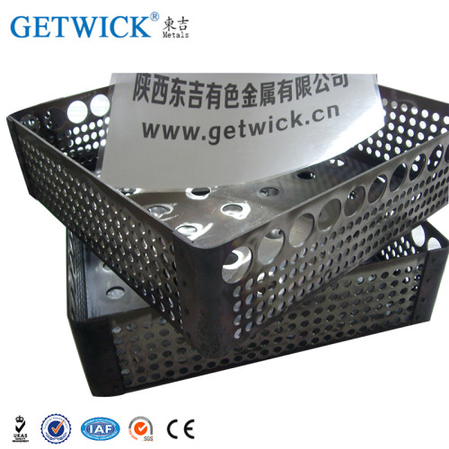 Pure Mo1 Tungsten Heating Element Boat for Vacuum Evaporation