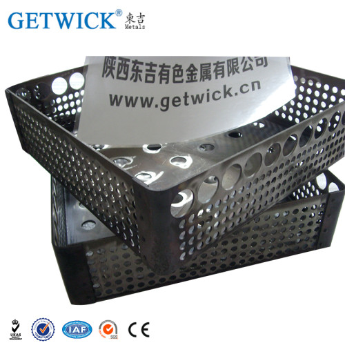 W1 99.95% high purity tungsten evaporation boat