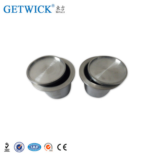 Pure Molybdenum Crucible with Lid for Melting
