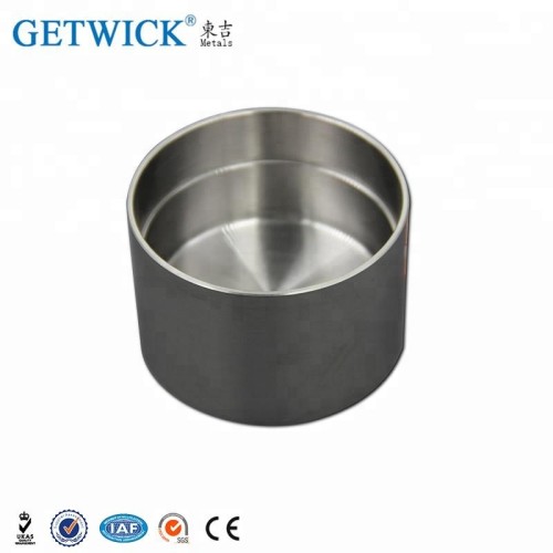 High Temperature 99.95% Tungsten Cup Manufacturer in China