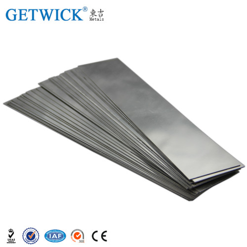China factory supplier 99.95% pure tungsten sheet plate