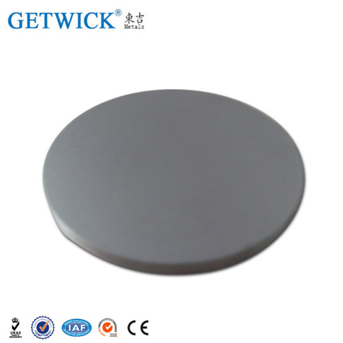 High density Electropolished tungsten wafer disc with different diameter