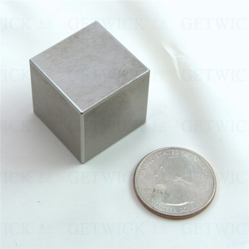 high density tungsten cube as weight balancing from GETWICK