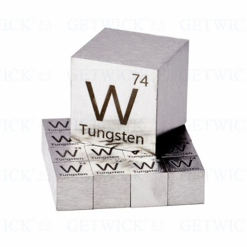 tungstênio metal cilindro pesado liga tungstênio peso wolfram cubo de abastecimento a granel