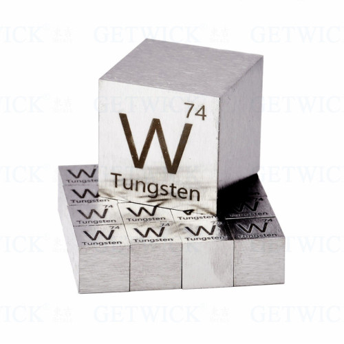 1kg tungsten cube with 38.1mm from GETWICK