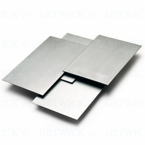 Tungsten Sheet Customizable Size from getwick