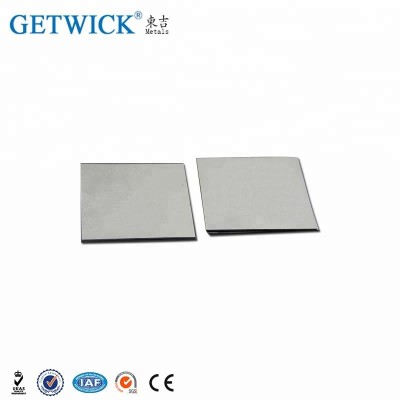 Stock of Purity 99.95% w1 tungsten plate