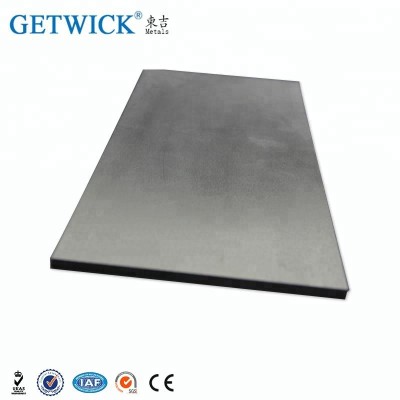 bright ASTM B 760 tungsten plate 99.95% high quality wolfram sheet