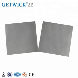 Molybdenum Sheet Plate Price Wholesale 99.95% High Purity Vacuum