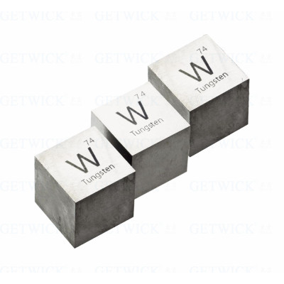 high density tungsten cube as weight balancing from GETWICK