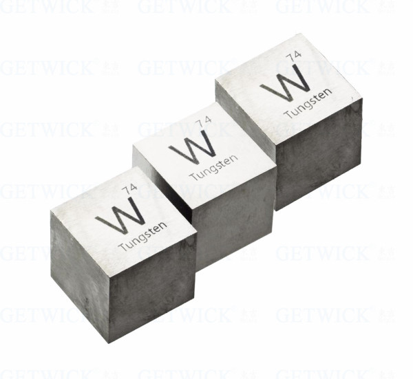 high density tungsten cube as weight balancing from GETWICK