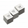 Surface polished smooth pure tungsten cube 2 inch