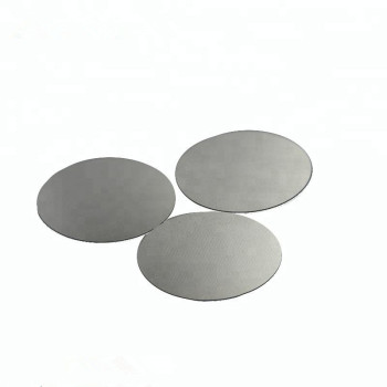 High density Electropolished tungsten wafer disc with different diameter