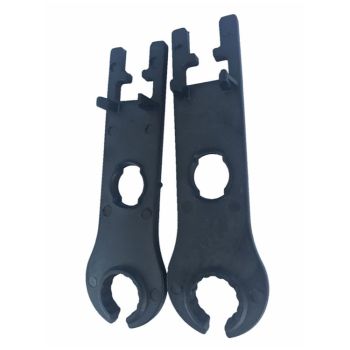 instrument black spanner male and female  PV use for screw down MC4 connector  easy to use