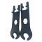 instrument black spanner  PV use for screw down MC4 connector  easy to use