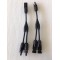 Connectors EXW Price Waterproof IP67 PV Solar Junction Box For Solar Panel Male and Female MC4 Connector pins in chain