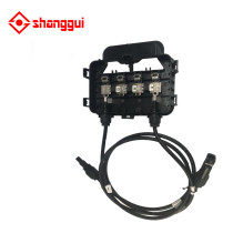outdoor 200W-300W Solar Junction Box PV ppo used for solar Power System 4 Rails 3 Diodes