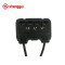 3diode 4 terminal 1502 worldwide newest TUV approved IP67 thin film 4 rails solar junction box