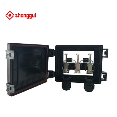customized PV  with bypass diode 60-100w solar panel junction box ip65 with 4mm solar pv cable