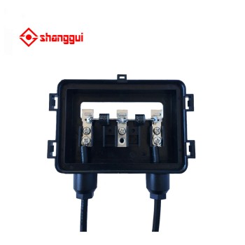 Waterproof IP67 PV Solar Junction Box For Solar Panel Connect PV Junction Box MC4 Solar Connector electricl box customized cable