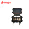 big black solar combiner electric collect  Junction Box with PV MC4 Connector 12A  cable length  customized