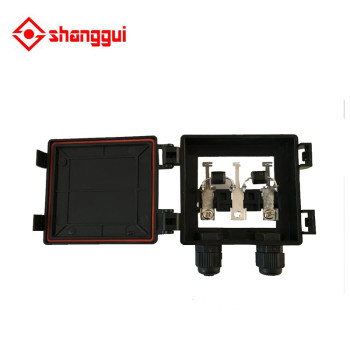 Solar Junction Box PV Connector with 1 Diode for Solar Panel 60W-100W