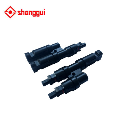 MC4 T Type Male Female Solar PV Adapter Connector