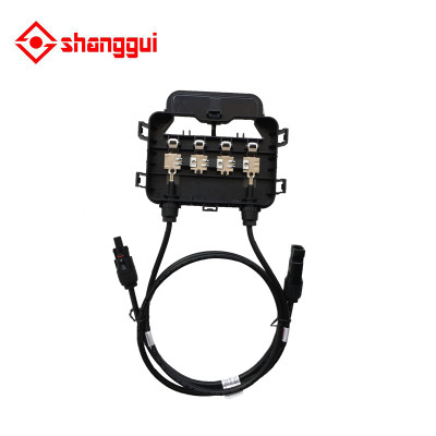 Solar Junction Box PV Connector with 4 Diodes for Solar Panel 200W-300W 10A