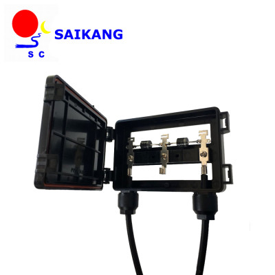 junction box with MC4 connector+ cable, suitable for solar panel 60 to 150w, solar junction box, pv junction box