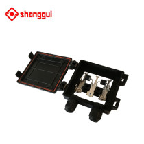 solar junction box without cable suitable for solar panel 60w to 100w ip65