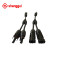 MC4 Male Female Y Shape Branch Solar Panel Cable Wire Photovoltaic Connectors