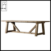 French country solid oak wooden dining table,dinning table set,dining coffee table