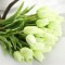 Mini Tulip Manufacturers Artificial Flower Wholesale Export Flowers Wedding Flower Fake Flower Cross-Border