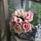 Artificial Rose bouquet wholesale retail fake flowers export wedding bouquet home decoration artificial plants