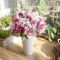 Zakka Geramic Vase Slim Japanese Style Floral Set Flower Arrangement Decoration Household Product