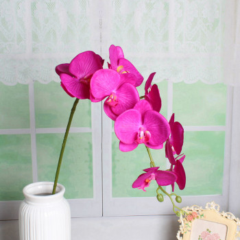 RESUP 9-head Real Touch Phalaenopsis Orchid