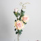 RESUP European Artificial Fabrics Rose 3 Heads 90cm Tall