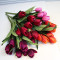 RESUP Artificial Tulip Bouquet 9-Heads 40cm Tall