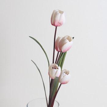 RESUP Artificial Tulip Bouquet 5-Heads 100cm Tall