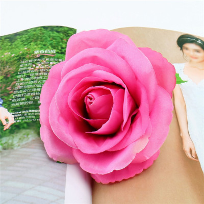 RESUP High Quality Artificial Flowers Head For Home and Wedding Decoration 0498 4'' Tall Silk Rose Bud Wholesale China Factory