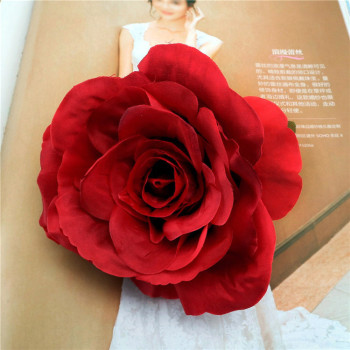 RESUP High Quality Artificial Flowers For Home and Wedding Decoration 0494 4'' Tall Silk Rose Head Wholesale China Factory