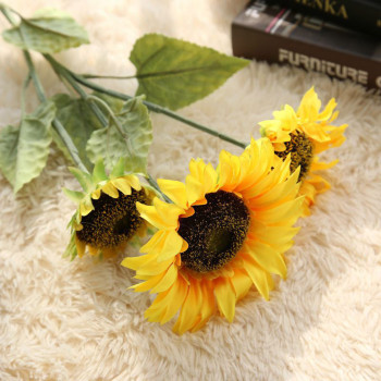 RESUP Decorative Sunflowers 0511 For Home and Wedding Decoration 29.6'' Tall Sunflowers Decorative