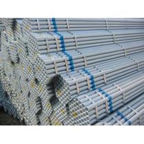 Galvanized steel pipe and tubes