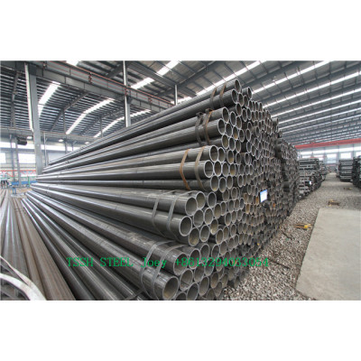 ASTM A53 Gr. B schedule 40 black carbon steel pipe used for oil and gas pipeline
