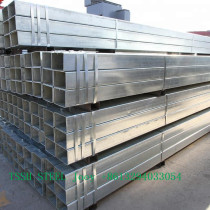 China Wholesale Q195 Q235 Square Round ERW Welded galvanized Hollow Section Steel Tube / Pipe
